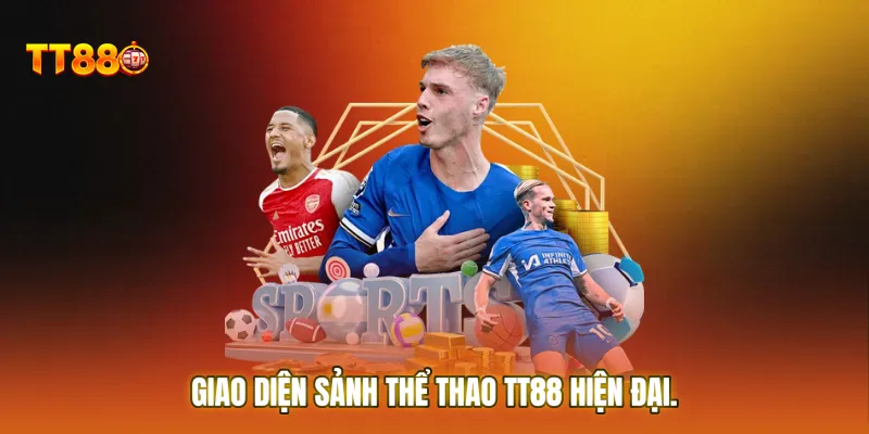 Giao diện sảnh Thể thao TT88 hiện đại